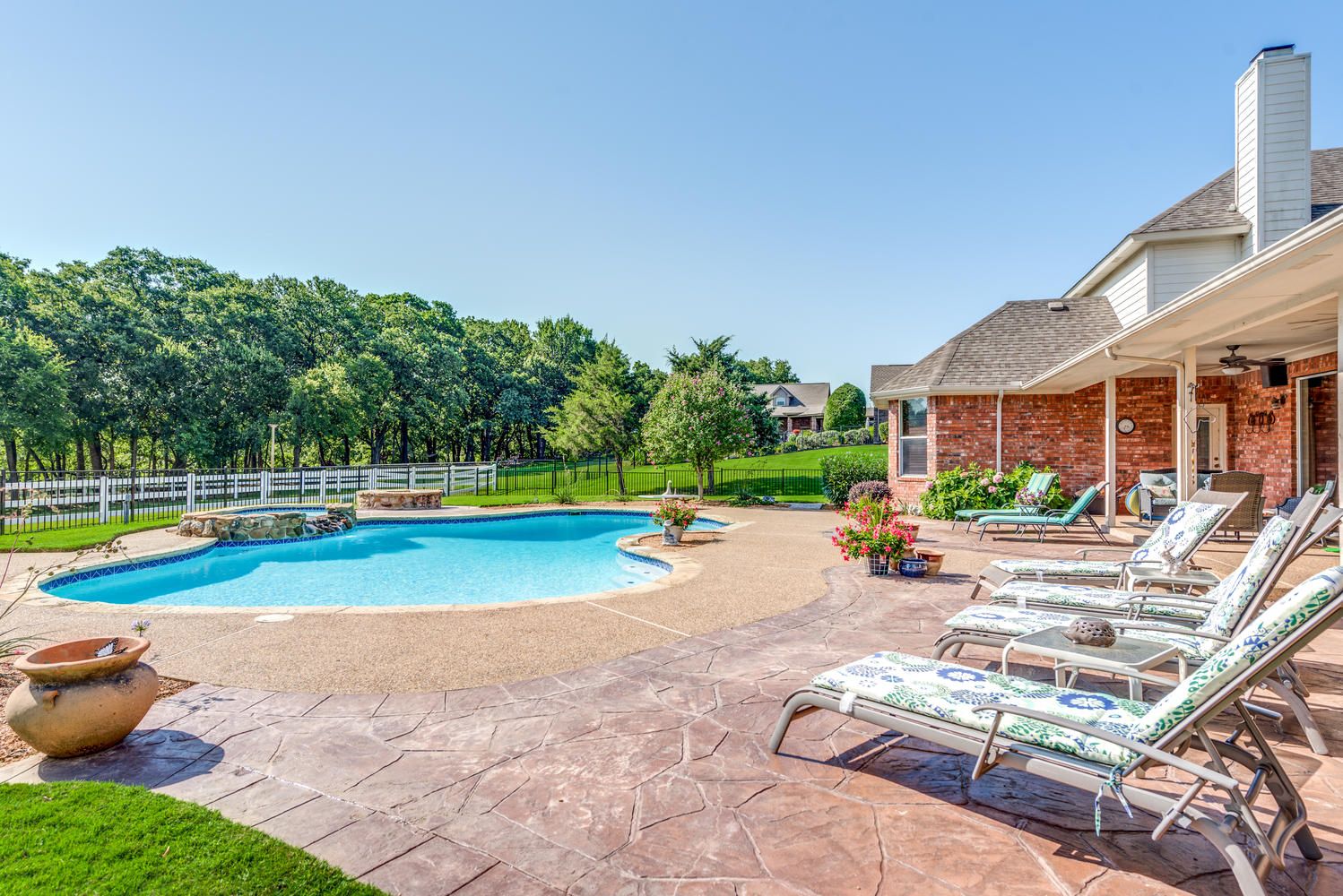 Homes for Sale in Flower Mound with Outdoor Living Areas